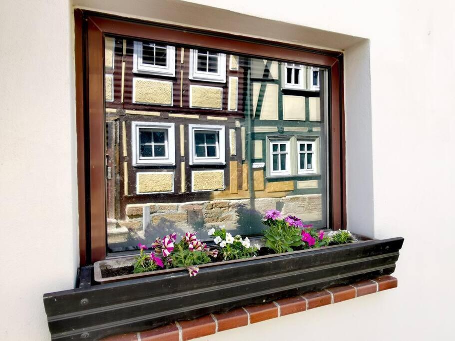 Fachwerkhaus Mitten In Der Altstadt - Ferien In Rotenburg 로텐부르크안데어풀다 외부 사진